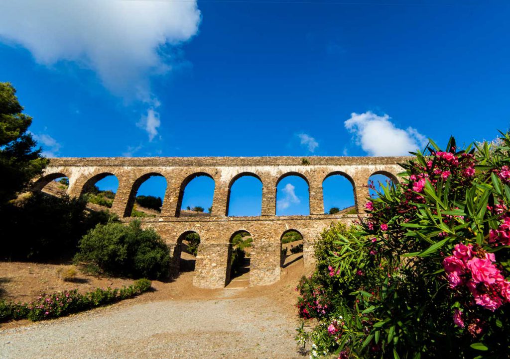 Historic aqueduct near the Costa Tropical